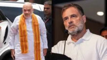 Rahul Gandhi attacks Amit Shah before Parliament speech