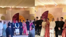 PM Modi and Sharad Pawar at Revati Sule reception