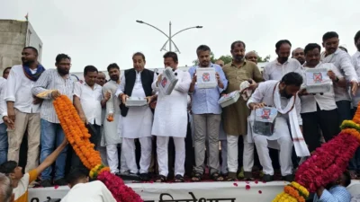 Rohit pawar on smart meter protest