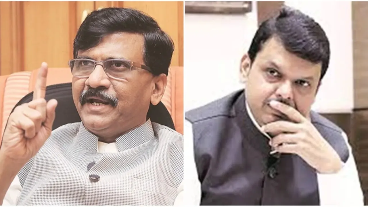 Devendra Fadnavis and Sanjay Raut