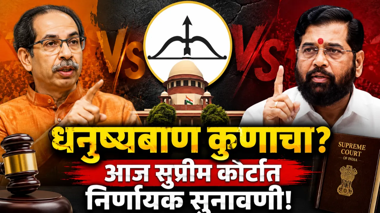Symbol dispute between Thackeray-Shinde