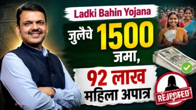 Ladki bahin yojana july installment update and jayant patil allegations