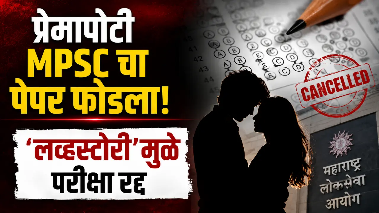 MPSC FDA Drug Inspector exam cancelled due to paper leak love story in Maharashtra