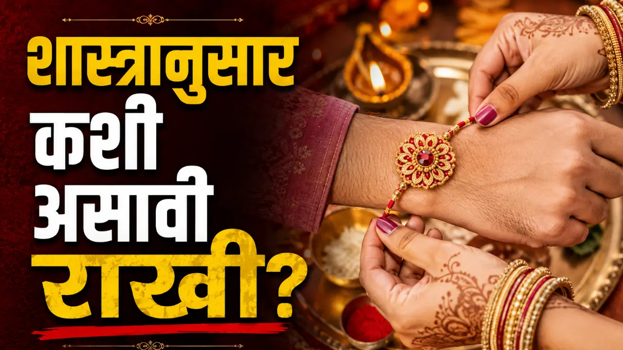 Raksha Bandhan traditional rakhi selection guide as per Shastra | Raksha Bandhan 2026