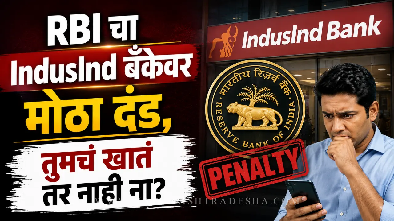 RBI penalty news IndusInd bank with Reserve Bank of India