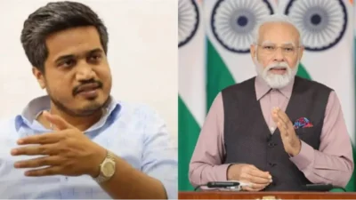 Rohit pawar attacks bjp protest