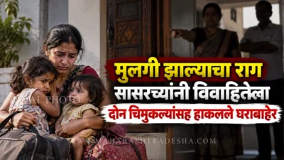 Woman harassed | woman and two daughters thrown out of house over dowry and giving birth to girls in gangapur chhatrapati sambhajinagar