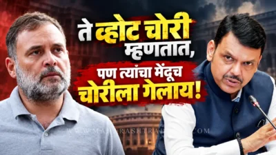 Devendra fadnavis criticizing opposition over evm and election commission