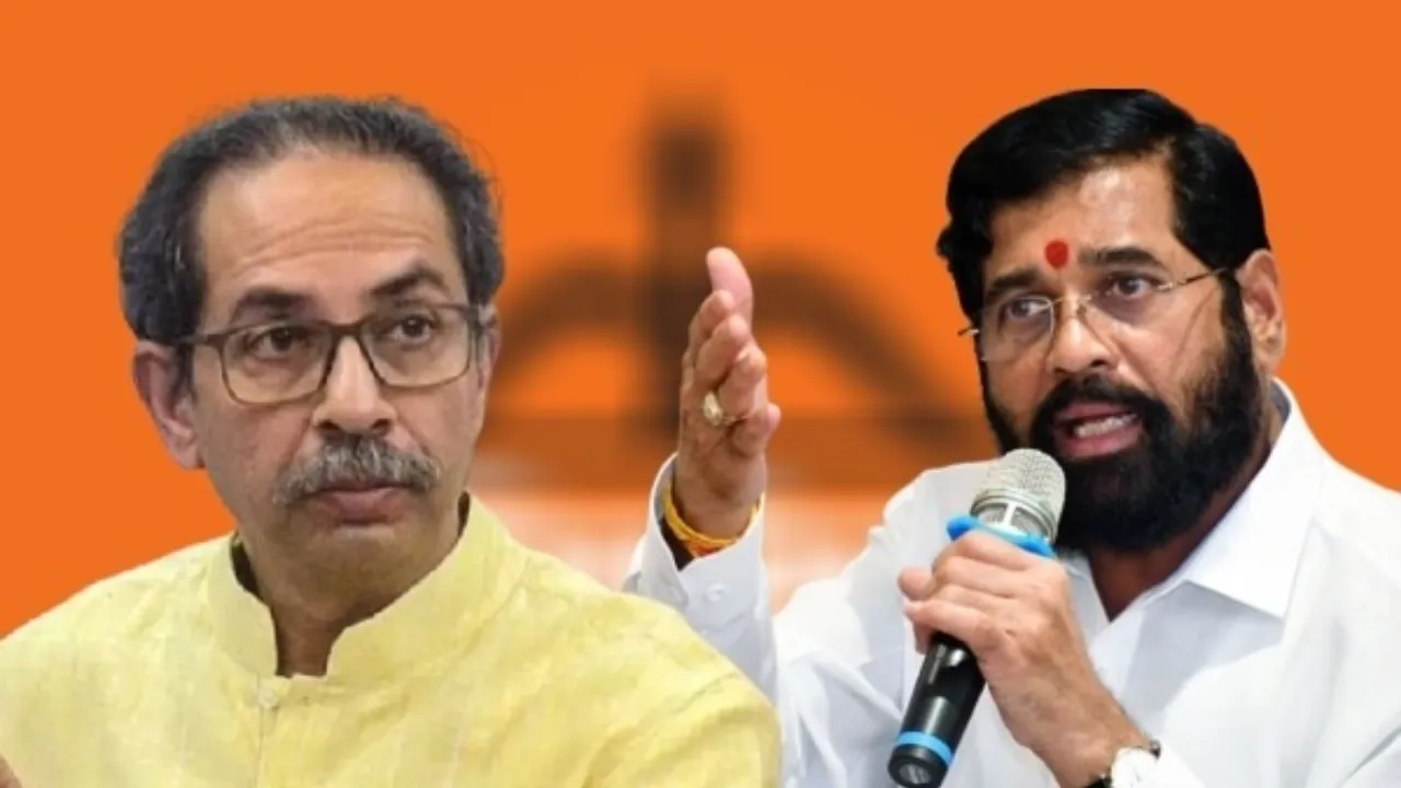 Eknath Shinde on Shivsena symbol
