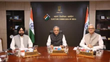 Election commission meeting regarding voter list revision sir in maharashtra