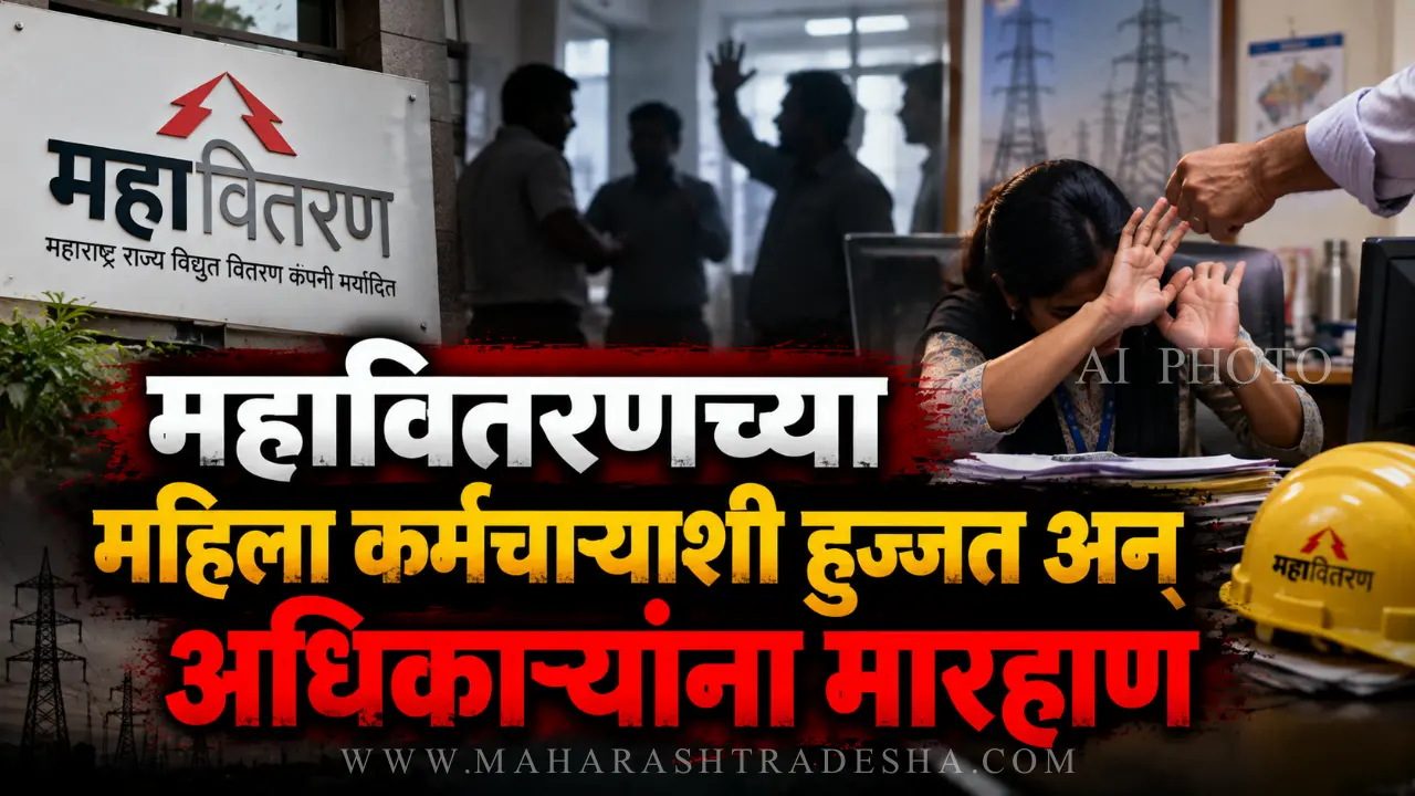 MSEDCL team attacked by locals during power theft checking in Paithan Tuljapur village