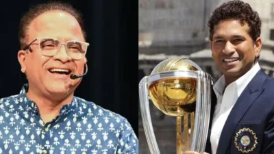 Samir choughule emotional meeting with sachin tendulkar