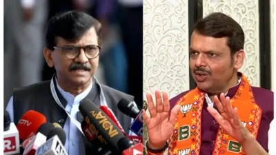 Sanjay raut on devendra fadnavis 