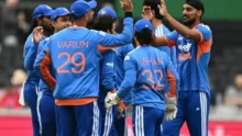 Team india shreyas iyer addressing press conference ahead of india vs afghanistan t20 series.