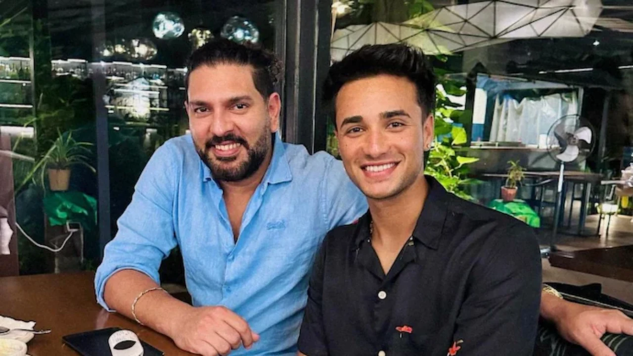Yuvraj Singh funny video with Abhishek Sharma on his birthday