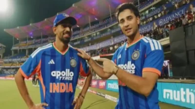 Prince yadav and abhishek sharma funny conversation video