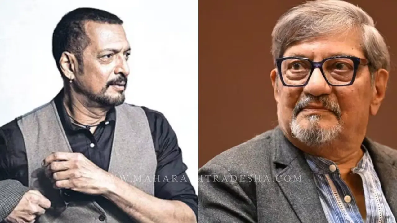 Veteran actor Nana Patekar and Amol Palekar
