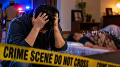 Amravati murder it engineer arrested for killing mother
