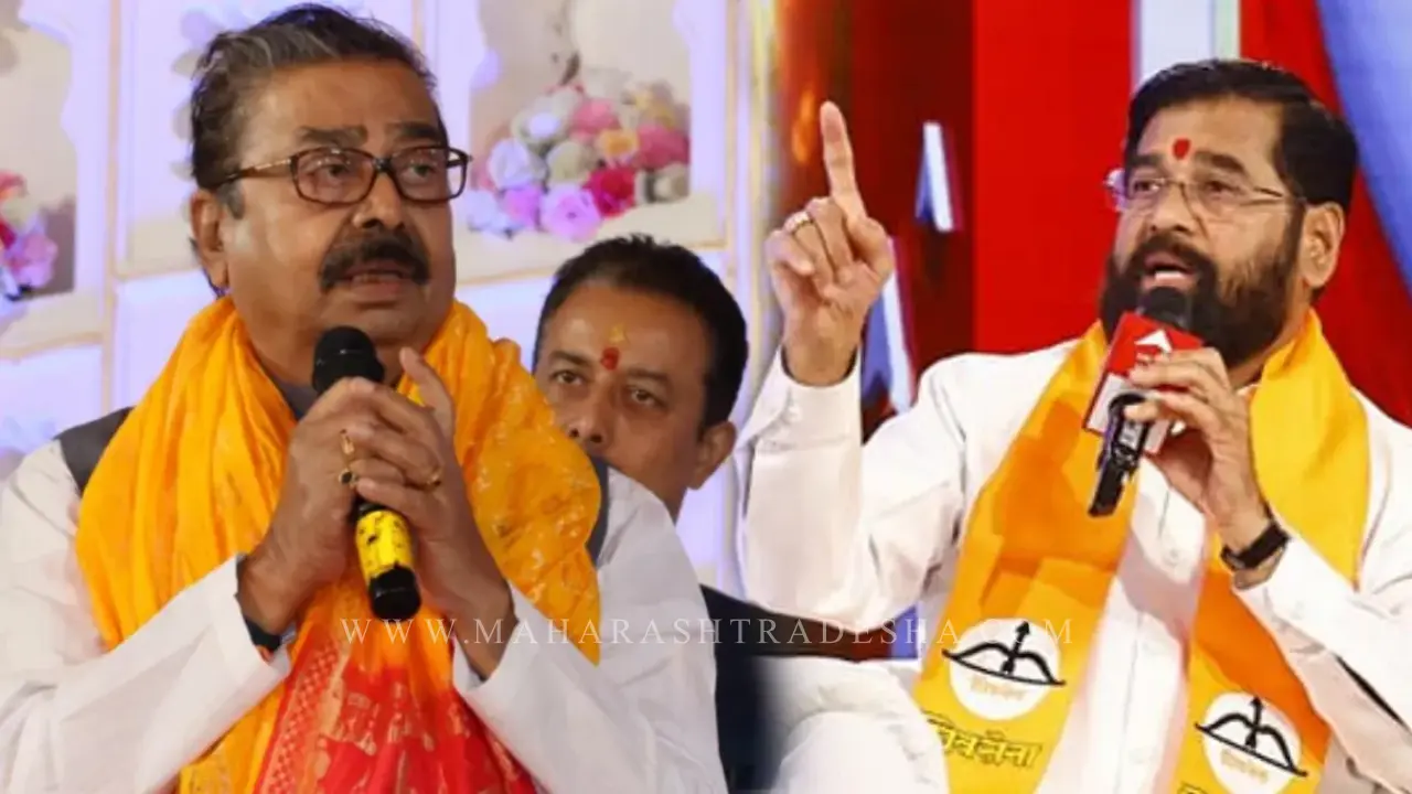 Gajanan Kirtikar Shiv Sena leader expressing his views