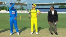 India A cricket team players celebrating victory