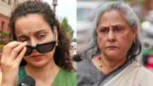 Kangana Ranaut takes a dig at Jaya Bachchan pushing reporter mic during protest