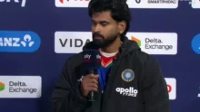 Shreyas Iyer praising Tilak Varma and Nitish Kumar Reddy after India's win over New Zealand.