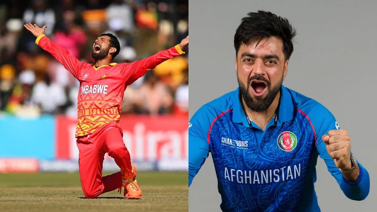 AFG vs ZIM 3rd T20I Afghanistan and Zimbabwe cricket team