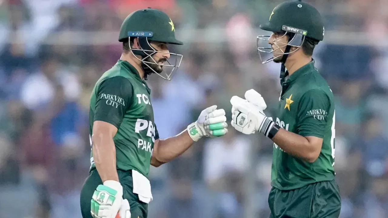 Pakistan cricketer Saim Ayub in ODIs