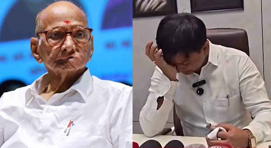 Nitesh Karale emotional after being expelled from NCP