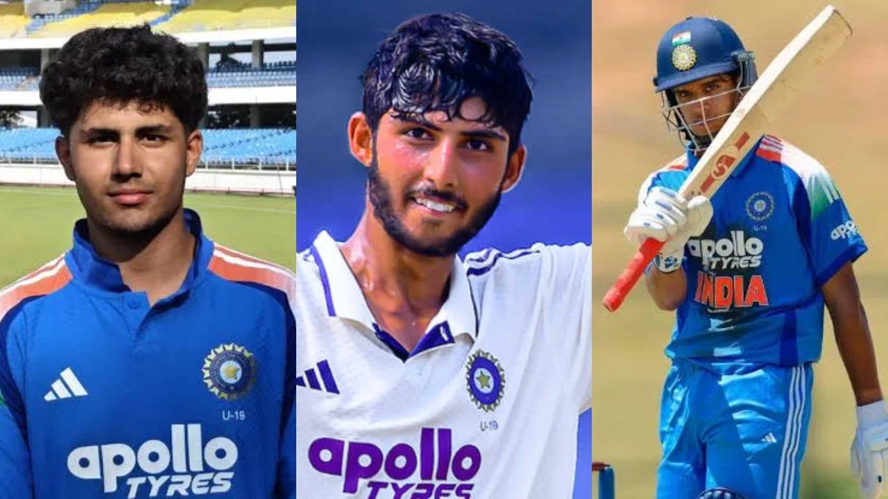 India U19 Squad Aaryavir Sehwag and Anvay Dravid
