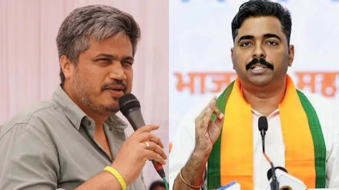 BJP leader Navnath Ban criticizing Rohit Pawar over MPSC protest